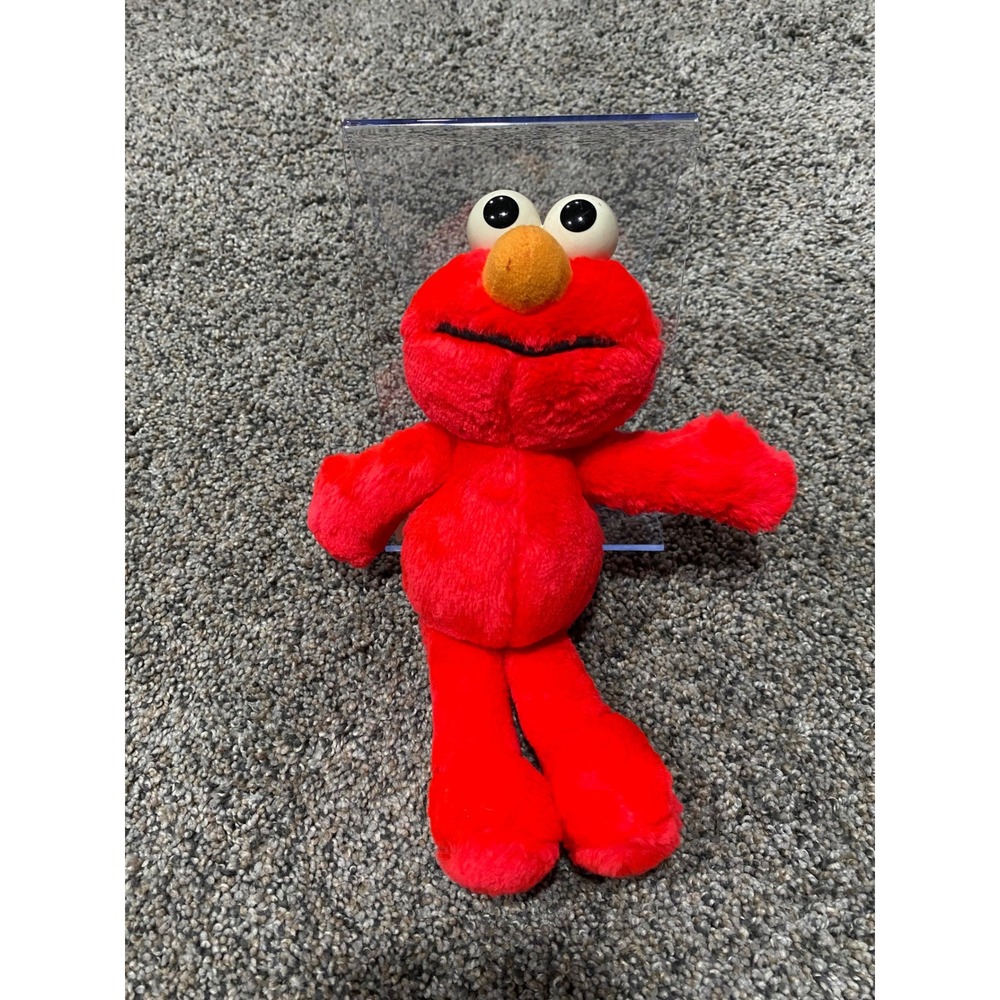 Tyco Elmo Plush Toy Kids 11in Red Excellent Vintage 1995 Sesame Street Muppet